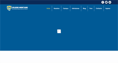 Desktop Screenshot of colegiomontano.edu.gt